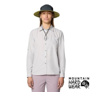 【Mountain Hardwear】Canyon Long Sleeve W 抗皺速乾防曬長袖襯衫 女款 淺沙丘 #2110541