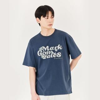 【Mark Gonzales】男女同款 GLITTER T恤-深藍色