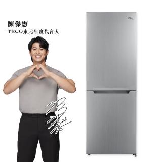 【TECO 東元】302公升 一級能效變頻雙門冰箱(R3024TXS下冷凍上冷藏)