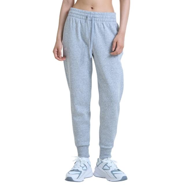 【UNDER ARMOUR】UA官方直營 女 Rival Fleece Jogger運動長褲_1379438-012(灰色)