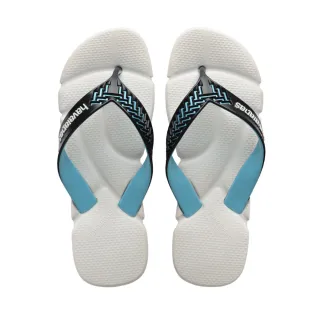 【havaianas 哈瓦仕】拖鞋 男鞋 夾腳拖 貼合腳型 舒適無負壓 Power 2.0 白 4145492-0128M(哈瓦士)