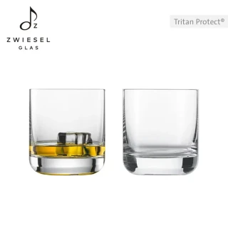 【ZWIESEL GLAS】ZWIESEL GLAS Convention 威士忌杯300ml 2入禮盒組(威士忌杯/水杯/調酒杯)