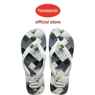 【havaianas 哈瓦仕】拖鞋 男鞋 女鞋 夾腳拖 Brasil Fresh 黑白 4145745-4108U(哈瓦士)