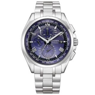 【CITIZEN 星辰】GENTS系列 夜之月虹 光動能率性電波腕錶/41.5mm(AT8240-66L)