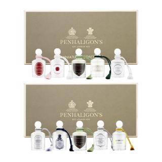 【PENHALIGON’S 潘海利根】香水禮盒 5ml*5 兩款任選(國際航空版 女性系列/紳士系列)