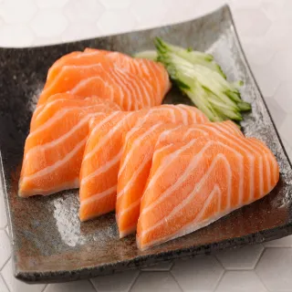 【華得水產】挪威鮭魚生魚片2件(600g/整條/未切/生食級)