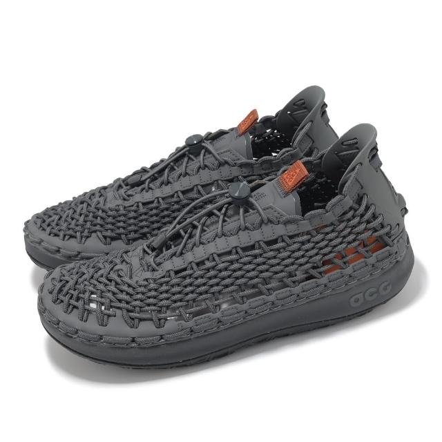 【NIKE 耐吉】戶外鞋 ACG Watercat+ 男鞋 女鞋 灰 編織 休閒鞋 涼鞋(CZ0931-004)