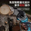 【Ogula 小倉】6吋電鏈鋸 伐木鋸 電動鋸子 BSMI電池：R3E558（十五節兩電）(無刷電機/輕量設計/豪華配件)