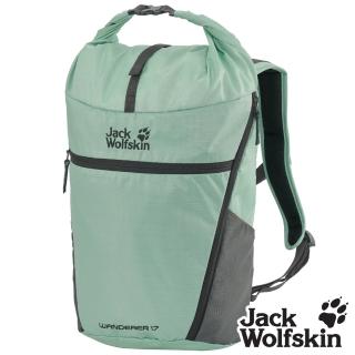 【Jack wolfskin 飛狼】Wanderer 17+7L 休閒旅遊後揹包 背包客(冰晶綠)