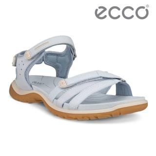 【ecco】OFFROAD ROAM W 越野簡約戶外舒適休閒涼鞋 女鞋(天空藍/亮白色/天空藍 85330361245)