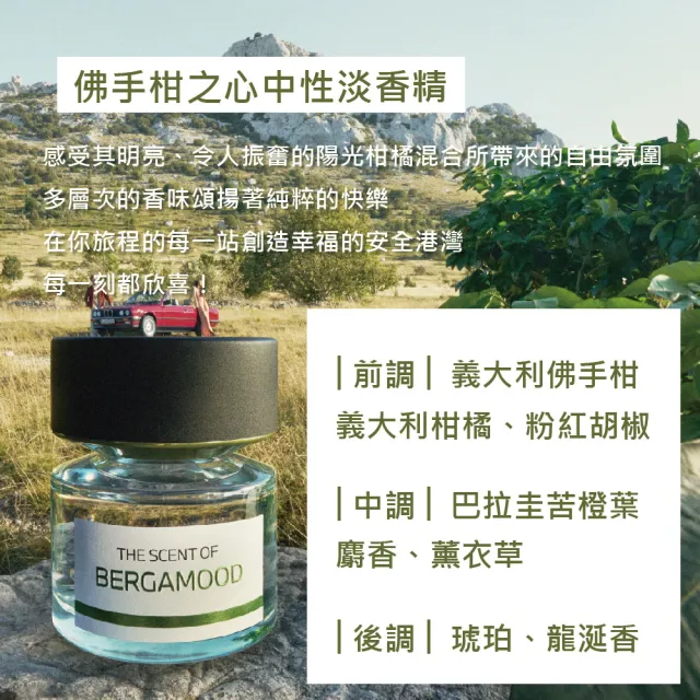 【BMW 寶馬】佛手柑之心中性淡香精 100ml(專櫃公司貨)