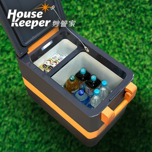 妙管家】車用行動冰箱40L HKRG-T40A(露營移動式冰箱可控溫壓縮機製冷車