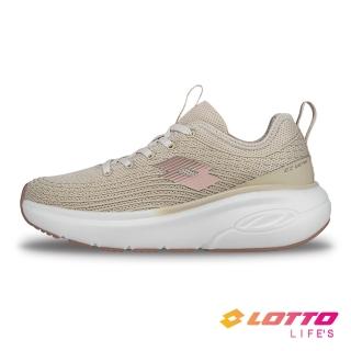 【LOTTO】女 寬楦 ONDA 美型健走鞋(卡其-LT5AWR9511)
