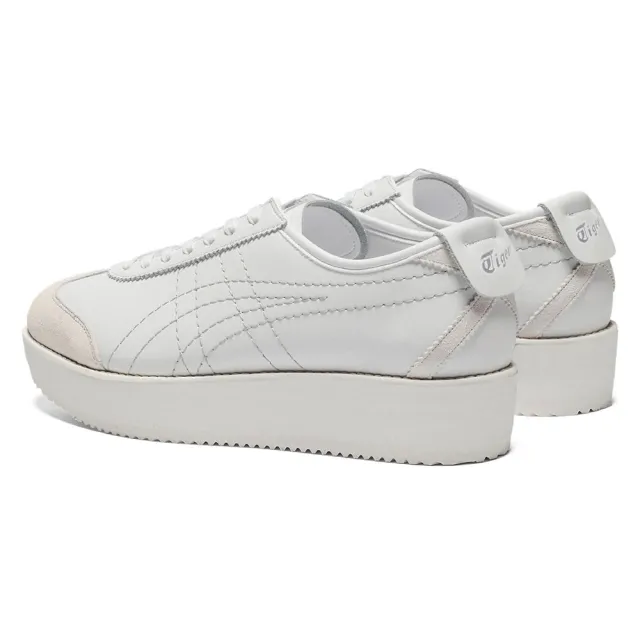 【Onitsuka Tiger】鬼塚虎 白底車線虎爪紋 MEXICO 66 CHUNK 休閒鞋 (1183C389-100)