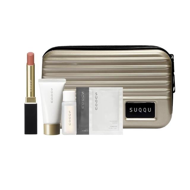 【SUQQU】晶采絲絨唇膏組(多色任選_加贈潔顏5件組)