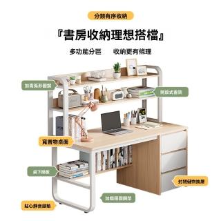 【歐德沐】家用書桌架 100*48*144cm 多功能分割槽收納(桌子 工作桌 辦公桌 電腦桌 預購15天)