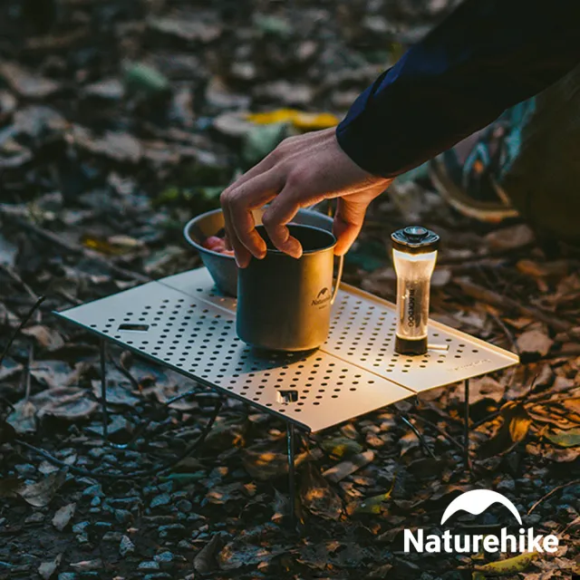 【Naturehike】山見X01輕量迷你鋁合金折疊桌 JJ024(台灣總代理公司貨)