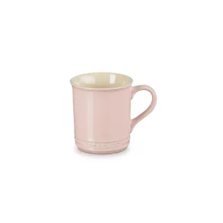 【Le Creuset】瓷器馬克杯 400ml(甜心粉-無盒)