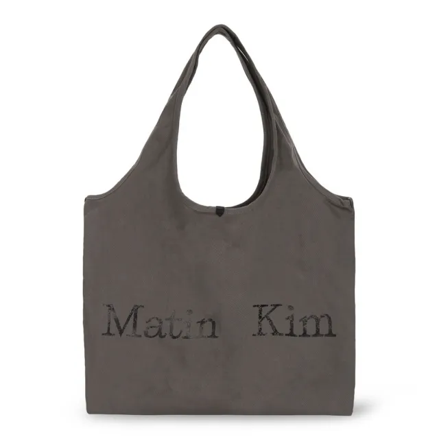 【MATIN KIM】官方旗艦 MATIN棉質子母購物袋(多款任選)