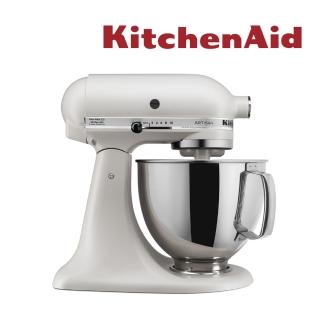 【KitchenAid】4.8公升/5Q桌上型攪拌機奶昔白(打蛋機 / 揉麵機 / 廚師機 / 麵團機 / 和麵機)