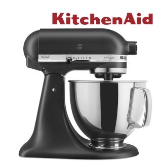 【KitchenAid】4.8公升/5Q桌上型攪拌機-黑(打蛋機 / 揉麵機 / 廚師機 / 麵團機 / 和麵機)