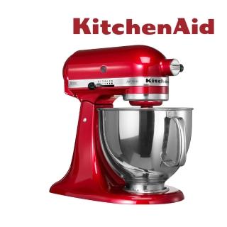 【KitchenAid】4.8公升/5Q桌上型攪拌機熱情紅(打蛋機 / 揉麵機 / 廚師機 / 麵團機 / 和麵機)