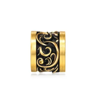 【點睛品】Charme XL 卷草紋 黃金串珠