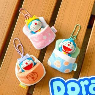 【Doraemon 哆啦A夢】可愛好眠睡袋系列立體掛飾-3款可選(平輸品)