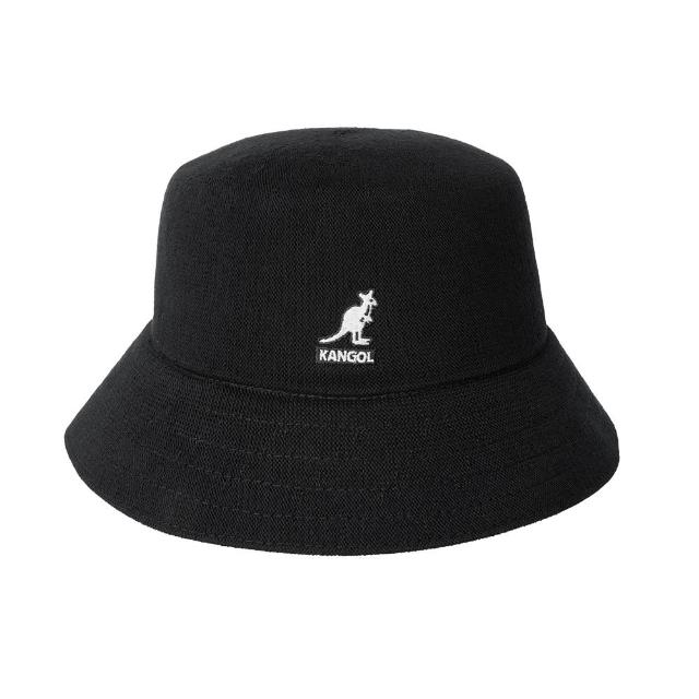 【KANGOL】BAMBOO 漁夫帽(黑色)
