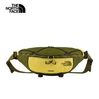 【The North Face 官方旗艦】北面男女款綠色防潑水可調節腰帶休閒腰包｜81ENYI4