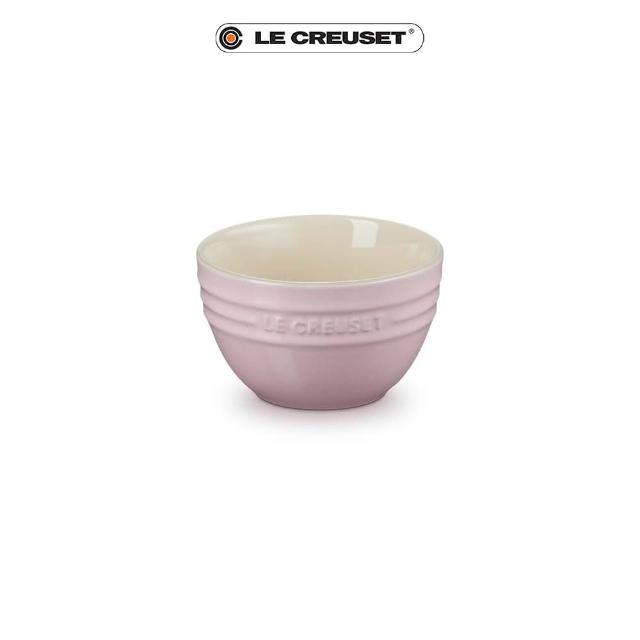 【Le Creuset】瓷器韓式飯碗10cm(雪紡粉)
