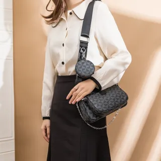 【LEEHER】雙11 休閒包/三件套/包包/側背包/女生包包/斜背包/手提包/口紅包/女包/迷你包/零錢包