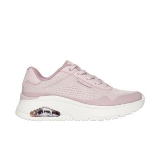 【SKECHERS】Uno Flex 女 運動休閒鞋 增高 舒適 穿搭 粉紅 白(177794MVE)