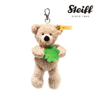 【STEIFF】Pendant Fynn Teddy bear – Good Luck 幸運泰迪熊(經典吊飾 黃標)