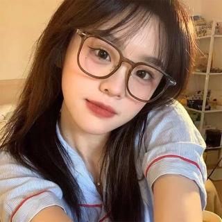 【MoonDy】方框眼鏡 眼鏡 大框眼鏡 豹紋眼鏡 眼鏡架 眼鏡框 無度數眼鏡 素顏眼鏡 小臉神器 女生眼鏡
