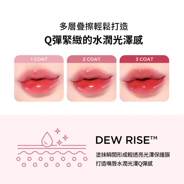 【TIRTIR】水潤光澤迷你唇釉 1.8g