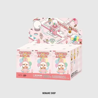 【小禮堂】POP MART x CRYBABY 搪膠絨毛吊飾盲盒 全套盲盒6入組(平輸品)
