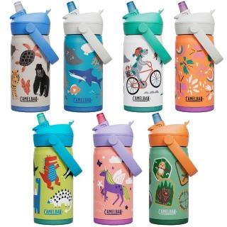【CAMELBAK】350ml Flip Straw兒童吸管不鏽鋼保溫瓶-保冰(保溫瓶/水瓶/保溫水壺)