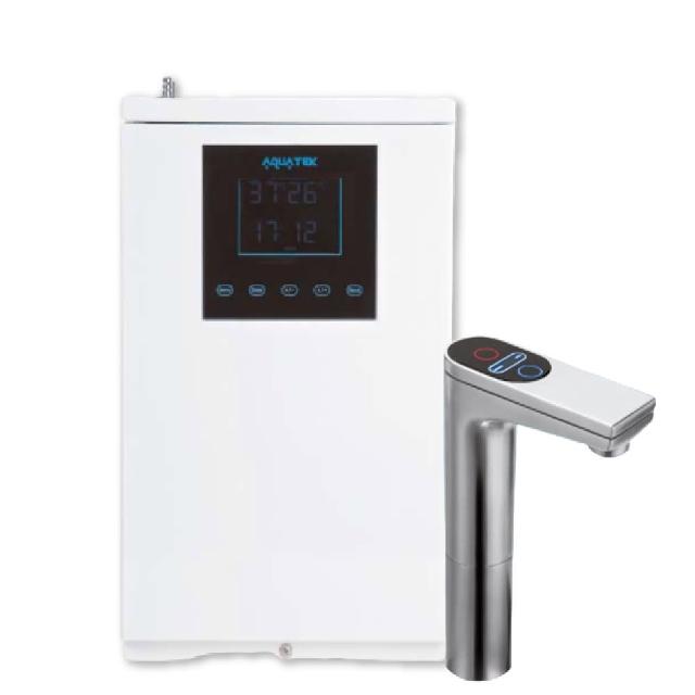 【沛宸AQUATEK】AQ-3312雙溫標準型/BC TAP觸控式龍頭櫥下型加熱器-搭配3M 3US-MAX-S01H淨水系統