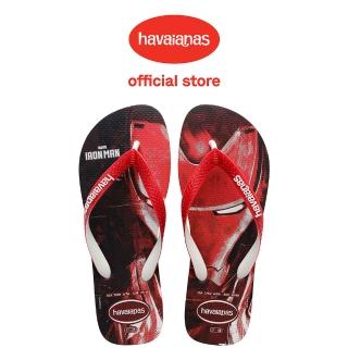 【havaianas 哈瓦仕】拖鞋 男鞋 女鞋 夾腳拖 漫威英雄 鋼鐵人 Top Marvel 紅 4139511-3456U(哈瓦士)