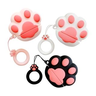 【Timo】for AirPods 貓掌造型藍牙耳機保護套(附造型掛繩)