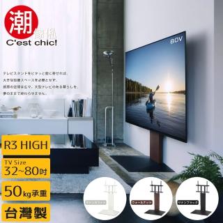 【潮傢俬】Stable R3 HIGH壁掛式電視立架-3色可選(適用32-80吋電視)
