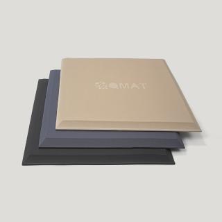 【QMAT】20mm超慢跑墊 臺灣製(45*45cm 運動跪墊 倒立墊 跳繩墊)
