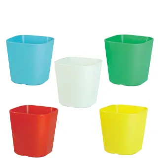 【翠筠用品】彩方盆6吋