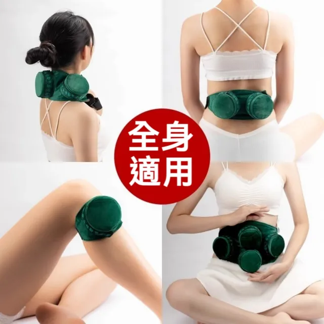【楠陽艾】母親節特惠 天鵝絨艾灸罐套裝-三聯(艾灸儀 艾灸罐 艾灸盒 艾灸器具 艾柱)