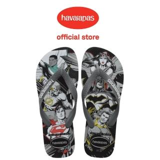 【havaianas 哈瓦仕】拖鞋 男鞋 女鞋 夾腳拖 DC漫畫 正義聯盟 蝙蝠俠 Heoris Dc 灰 4141765-3428U(哈瓦士)