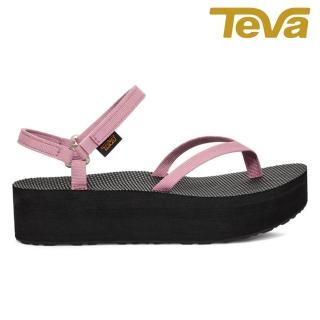 【TEVA】FLATFORM SANDAL SLIM 女 織帶涼鞋/雨鞋/水鞋(TV1164630LLSB)