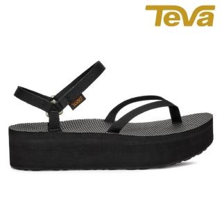 【TEVA】FLATFORM SANDAL SLIM 女 織帶涼鞋/雨鞋/水鞋(TV1164630BLK)