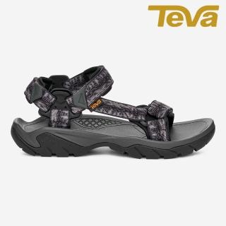 【TEVA】Terra Fi 5 Universal 男 多功能運動涼鞋/雨鞋/水鞋 黑橄欖色(TV1102456GTT)