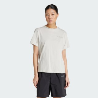 【adidas 愛迪達】運動 休閒 短袖 T恤 女上衣 MT W POLYGENE T(JI8321)